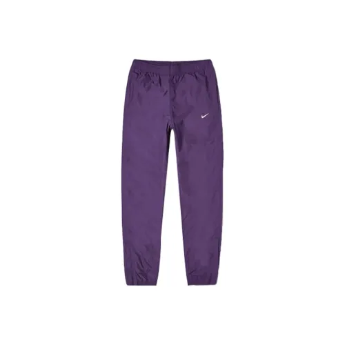Nike Knitted Sweatpants Men Purple