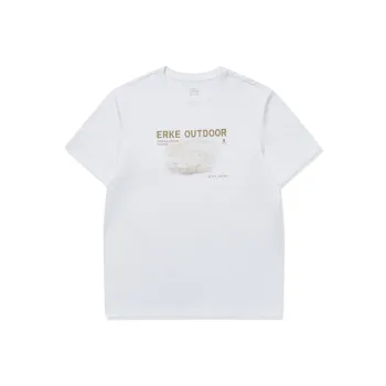 Erke T Shirts Men True White