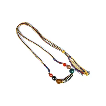WUDE Blended Fragrance Bead Wooden Necklaces Unisex