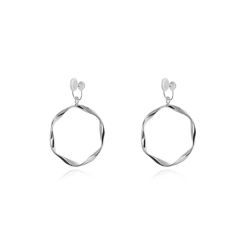 Inkopper Alloy Clip On Earrings Women's-0