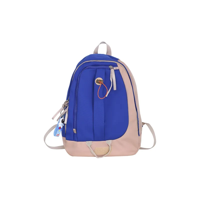 URBAN FOREST Nylon Backpack Unisex Ecru/Black/Burgundy/Jasper/Blue-20