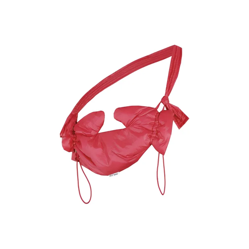 Self Who Polyamide Crossbody Bag Women's Apple Green/Rogue Red-6