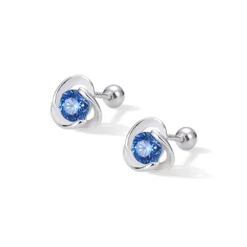 ETAHLOVE Sterling Silver Stud Earrings Women's