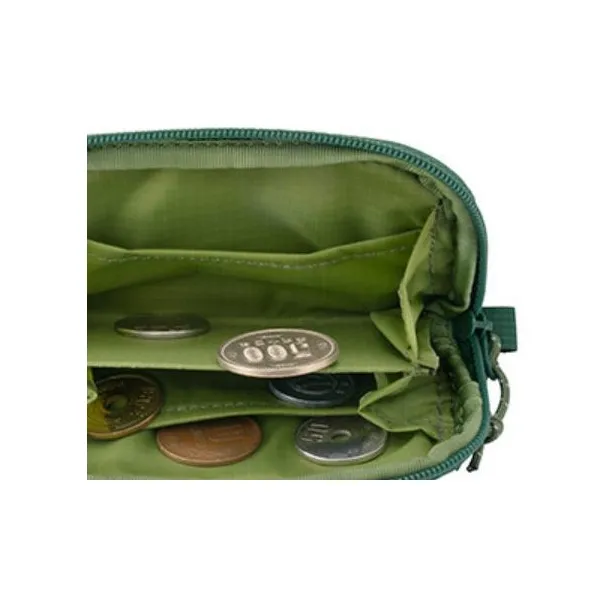 MONTBELL Nylon Wallet Mini Unisex Green-5