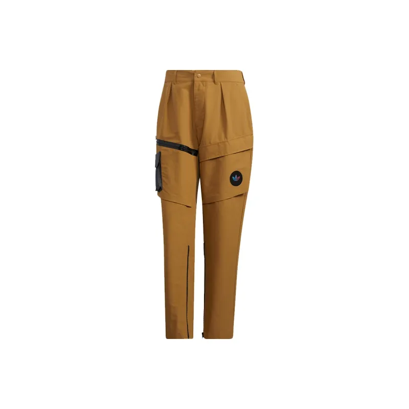 Adidas Originals PREMIUM WOVEN Cargo Pants Men Orange-0