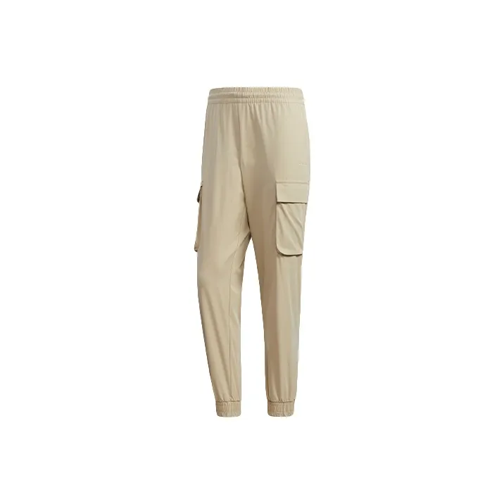 Adidas Neo Knitted Sweatpants Men's Grassland Brown-0
