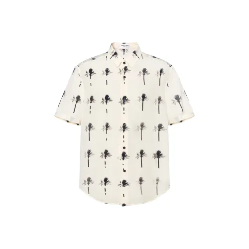 SAINT LAURENT Printed Short sleeved Shirt