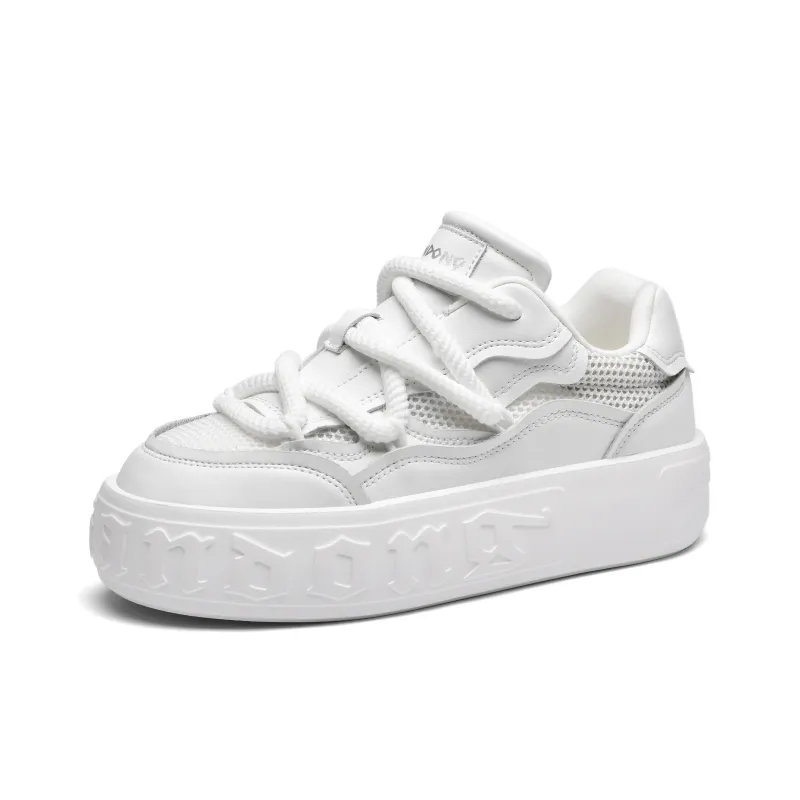 JIANDONG Cushioning Abrasion Resistant Breathable Waterproof Slip Resistant Low Top Chunky Sneakers Men's-6