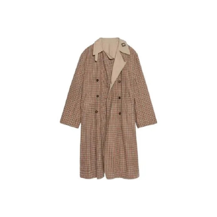 Balenciaga Reversible Double Breasted Trench Coat-0