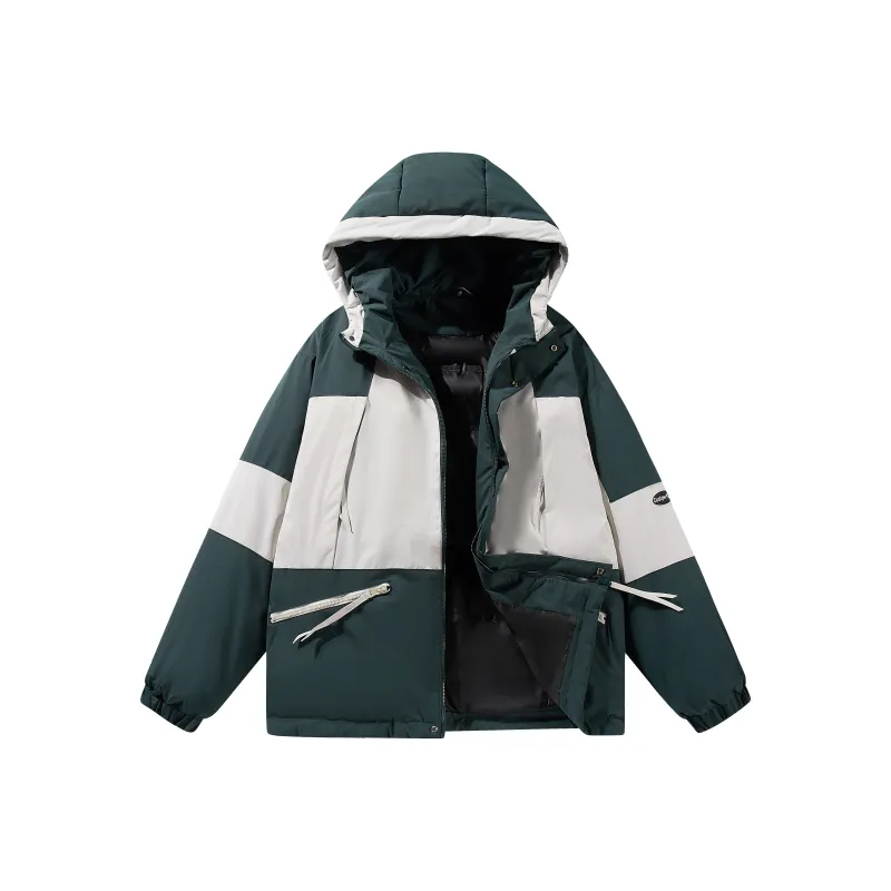 Cost Per Kilo Puffer Jacket Unisex Light Khaki-19