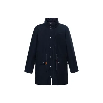 COACH Parka Coats Men Blue
