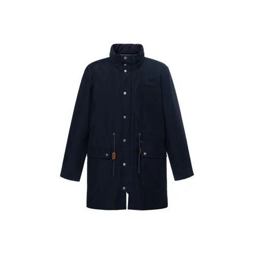 COACH Parka Coats Men Blue