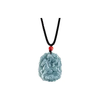 HUISHI Glutinous Jade Jadeite Necklaces Unisex
