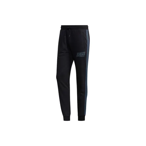 Adidas Neo Knitted Sports Pants Men's Black