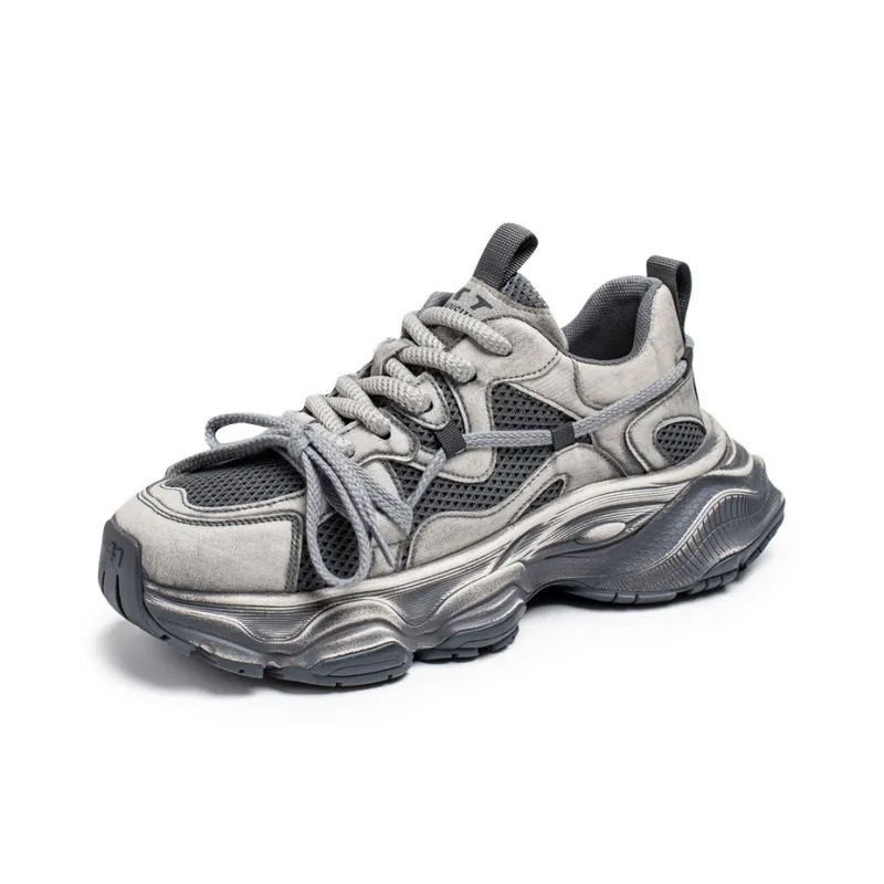 Little Daisy Slip Resistant, Abrasion Resistant, Breathable Low Top Chunky Sneakers Men's-1