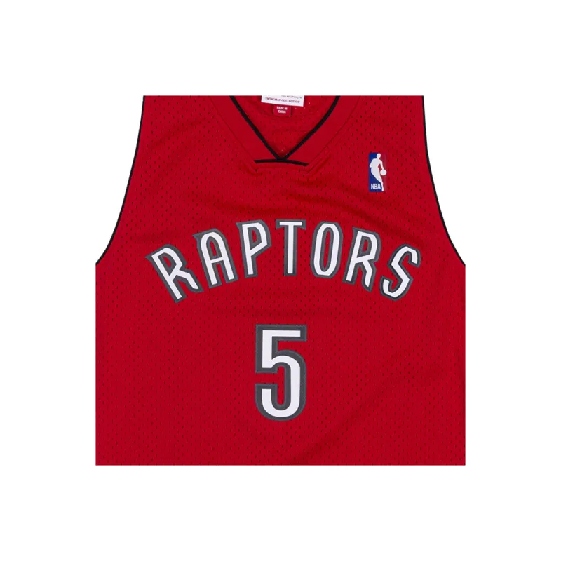 Mitchell & Ness Basketball Jersey Unisex Red-3