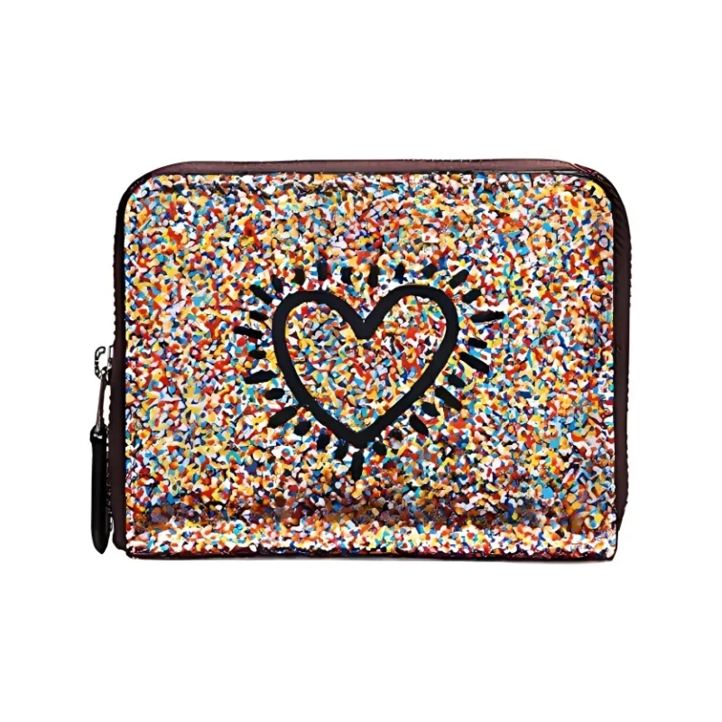 Keith Haring X COACH Zip Around Wallets-0
