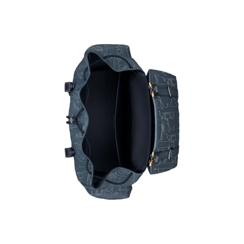 DIOR Hit The Road Grained Calfskin Backpack Women's Marine Blue-3