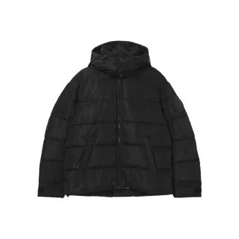DIESEL Puffer Jacket Men's Black
