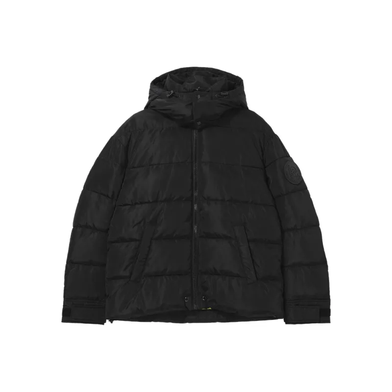 DIESEL Puffer Jacket Men's Black-0