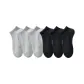 [6 Pack/100% cotton Anti-Pilling]3 Pack Gray+3 Pack Black