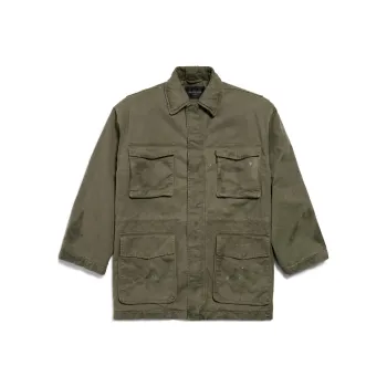 Balenciaga FW24 Jackets Coats Loose Fit Style Unisex Green