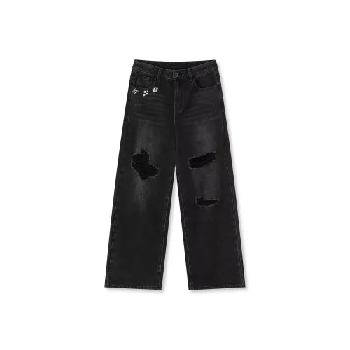 CHOUCHOUS Jeans Unisex Black