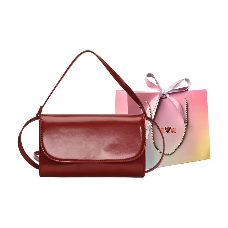 Yalu PU Handbag Women's Silver/Black/Red/Pink/White-14