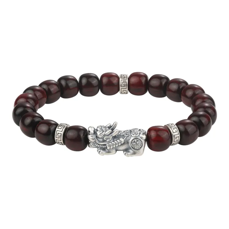 Yu Shangxuan Rosewood Precious Wood Bracelets Unisex-0