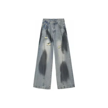 DEAR BETSY Jeans Unisex Vintage Blue