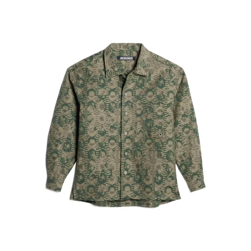 Jacquemus Jackets Coats Men's Green-0