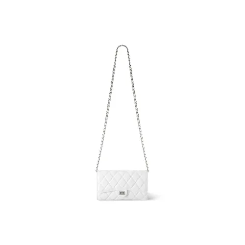 Soullight Soft Skin Feel Cell Phone Pouch, Crossbody Bag, Shoulder Bag Trumpets Women's White