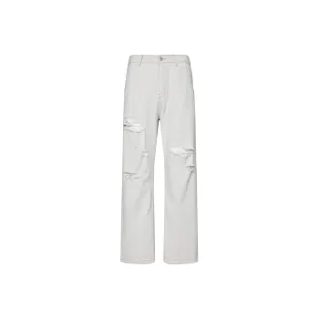 GTRG Jeans Unisex White