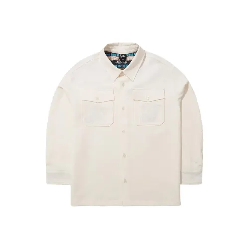 New Era Year Of The Dragon Limited Series Jackets Unisex Ivory White
