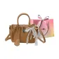 Khaki with Charm-Shopping Bag