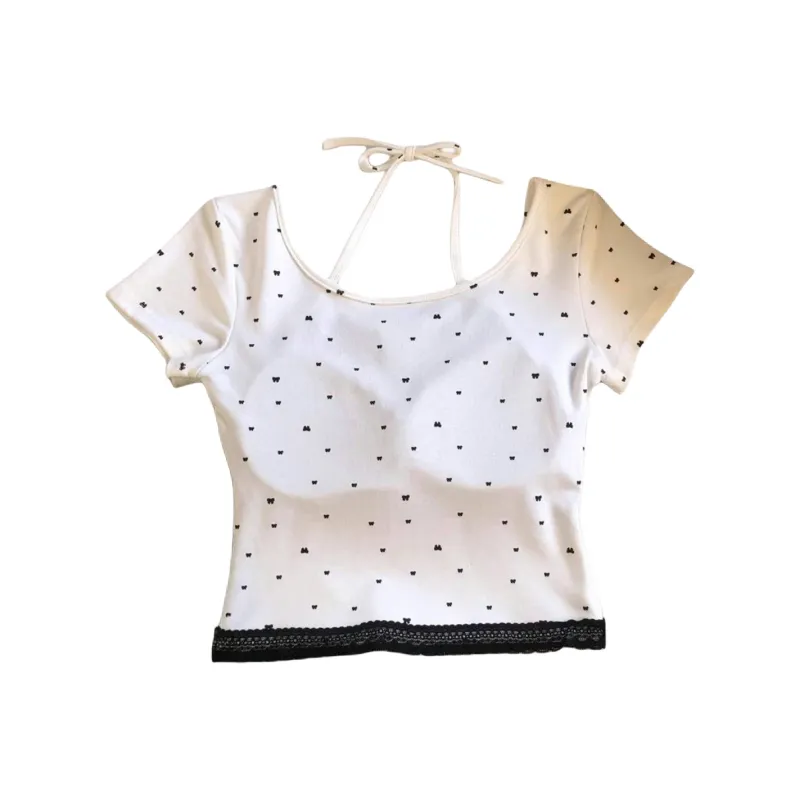 Mu Qingqing Set in Sleeve T Shirt Women's-1