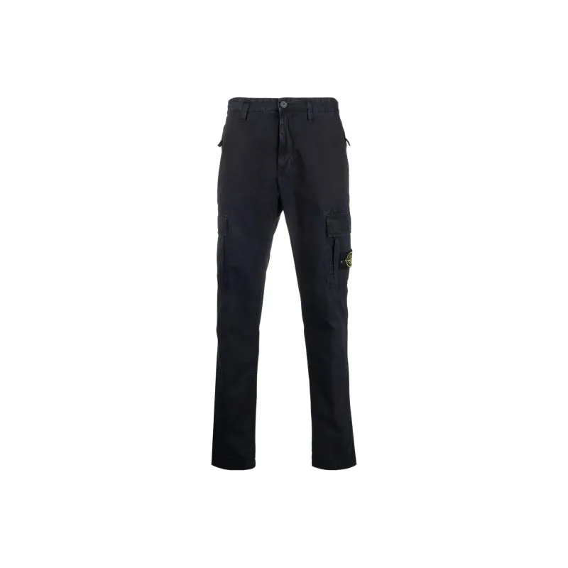 STONE ISLAND Cargo Pants Men Blue-0