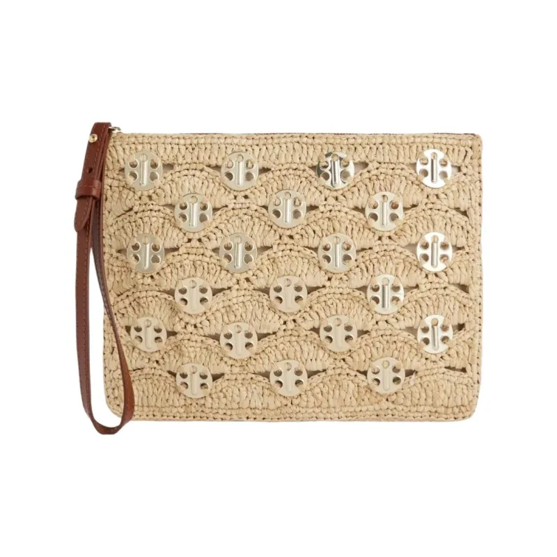 Paco Rabanne Icon Clutch Women's Gold-0