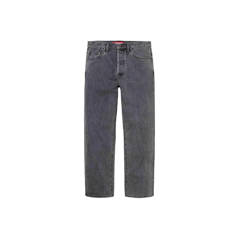 Supreme Washed Regular Jeans-5