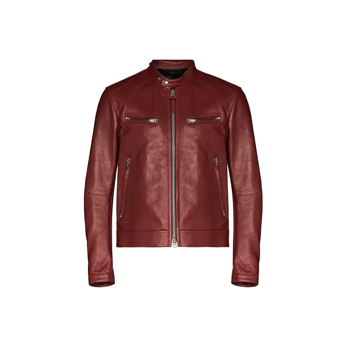 TOM FORD Leather Biker Jacket-0