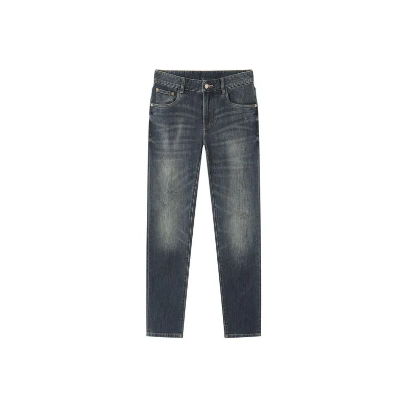 DEGAIA Jeans Men's Dark Denim Blue-0