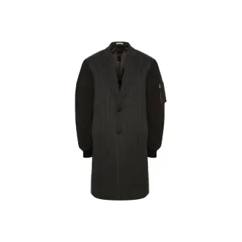 Alexander McQueen SS22 Parka Coat Men's Black