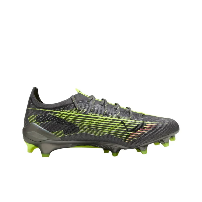 PUMA ULTRA 5 ULTIMATE Anti Slip Wear Resistant Soccer Shoes Women's Black Green-1