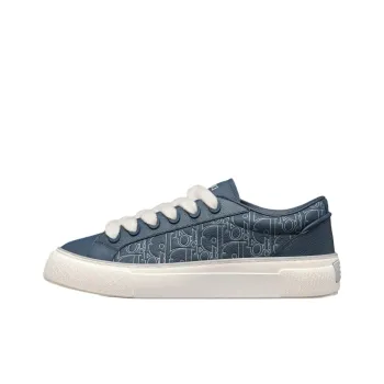 DIOR B33 Spin Low Top Skateboard Shoes Men's Marine Blue