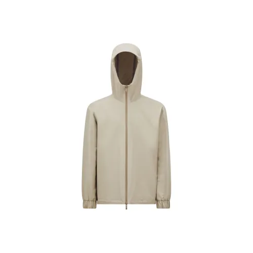 Moncler Zip Up Hooded Jacket