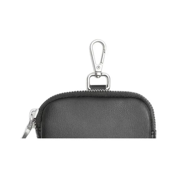 ZARA PU Wallet Mini Men's Black-4