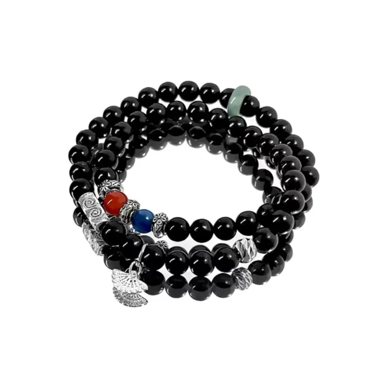 ZHOUDIWANG Ebony Bracelets Unisex-6