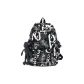 Letter Black+Gray Long-Legged Frog Charm
