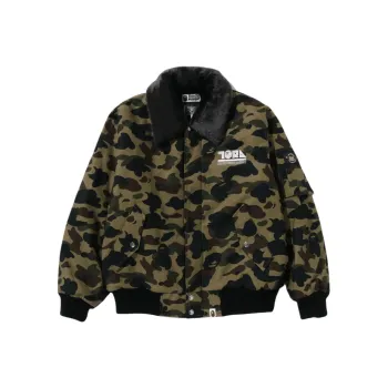 A BATHING APE TORAICHI Collaboration Jackets Unisex Green