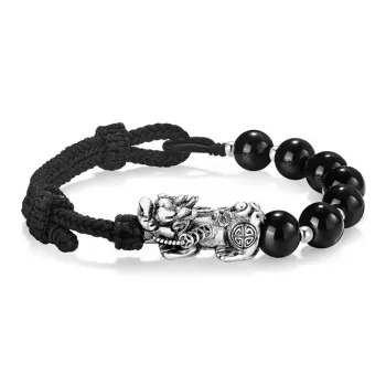 BHI Colored Glaze Jade Bracelets Unisex